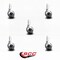 Service Caster 2 Inch Bright Chrome Metal Ball Caster - 5/16 Inch Threaded Stem -SCC, 5PK SCC-TS01S20-DCS-BC-5161810-5 - alternate 4
